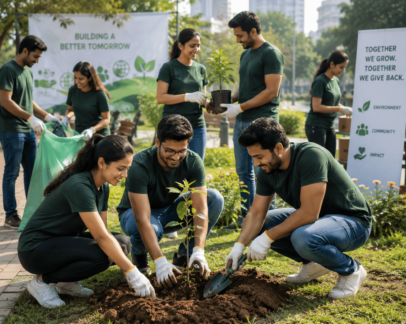 Giving back, together